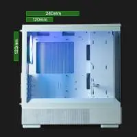 Кутия Zalman P10 White Case mATX
