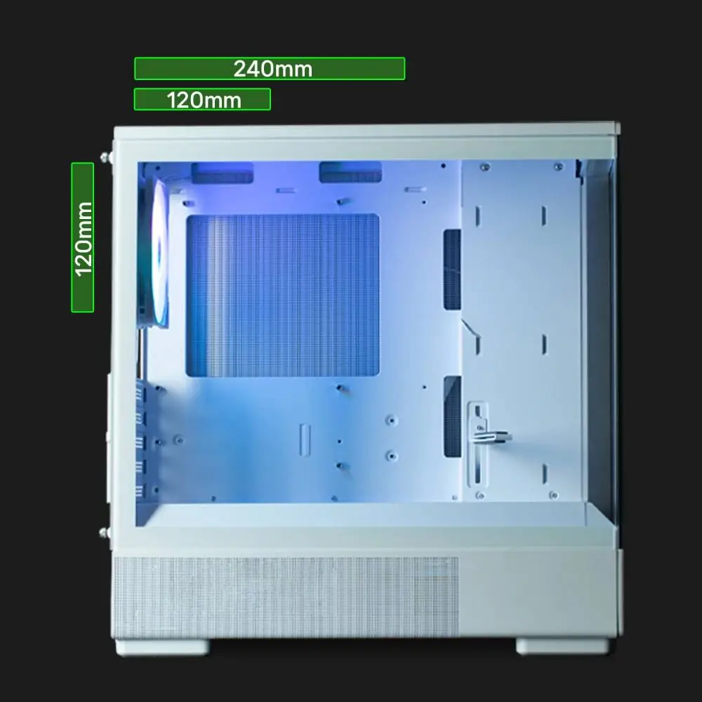 Кутия Zalman P10 White Case mATX