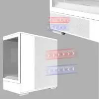 Кутия Zalman P10 White Case mATX