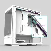 Кутия Zalman P10 White Case mATX