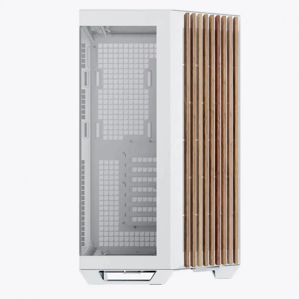 Кутия APNX V1-W - Wood White Case ATX