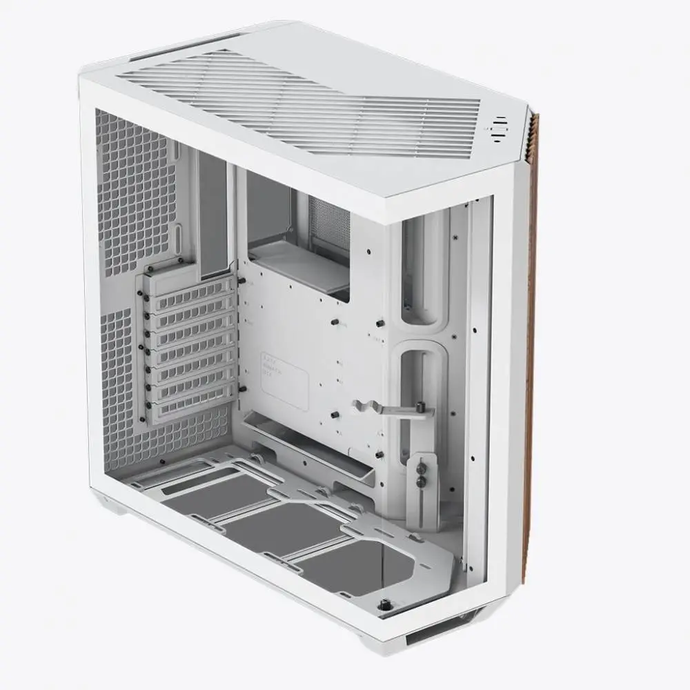 Кутия APNX V1-W - Wood White Case ATX