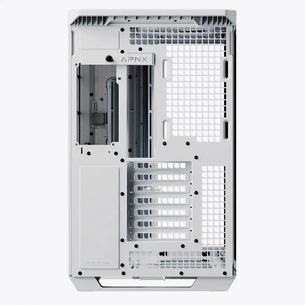 Кутия APNX V1-W - Wood White Case ATX