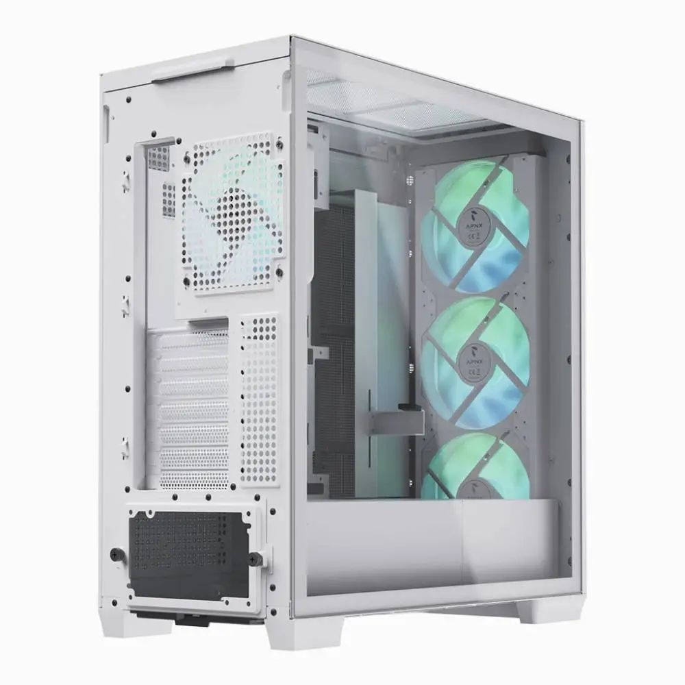 Кутия APNX C1-R White Case ATX