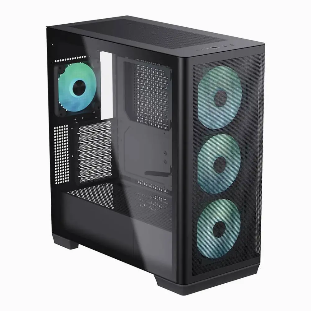 Кутия APNX C1-R Black Case ATX