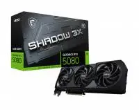 Видео карта MSI GeForce RTX 5080 SHADOW 3X OC 16G - 912-V531-003