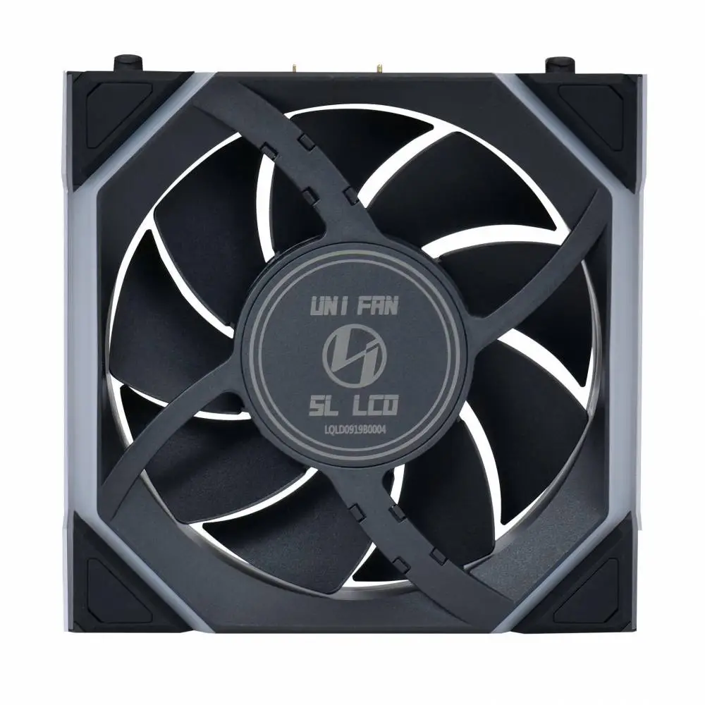 Вентилатор Lian Li UNI FAN SL Wireless LCD ARGB PWM - 120 mm Черен