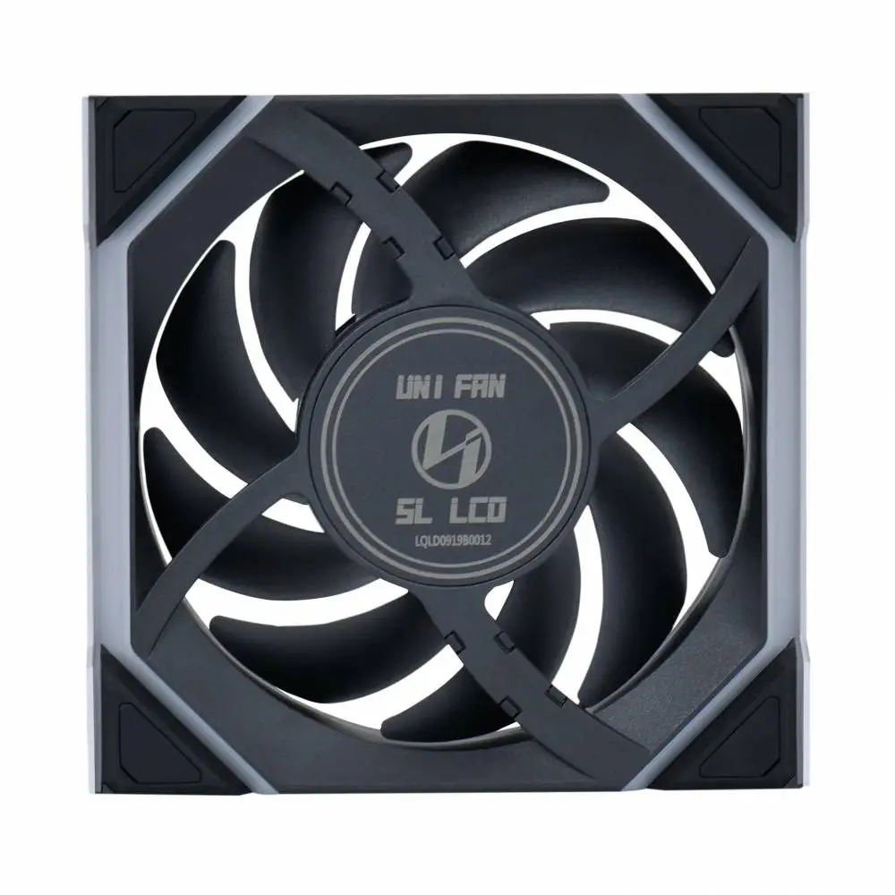 Вентилатор Lian Li UNI FAN SL Wireless LCD Reverse Blade ARGB PWM - 120 mm Черен