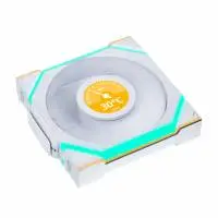 Вентилатор Lian Li UNI FAN SL Wireless LCD Reverse Blade ARGB PWM - 120 mm Бял