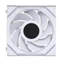 Вентилатор Lian Li UNI FAN SL Wireless LCD Reverse Blade ARGB PWM - 120 mm Бял
