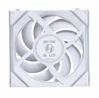 Вентилатор Lian Li UNI FAN SL Wireless LCD Reverse Blade ARGB PWM - 120 mm Бял