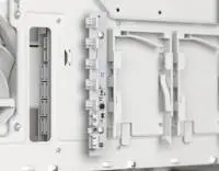 Кутия AeroCool D501A White Addressable RGB Wood Case ATX