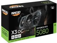 Видео карта INNO3D GeForce RTX 5080 X3 OC 16GB - N50803-16D7X-17603930