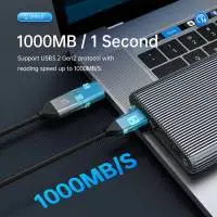 Orico външна кутия за диск Storage - Case - M.2 NVMe Dual-Bay - USB-C 10Gbps, Aluminium - AM2C3-2N-GY