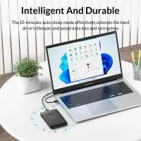 Orico кутия за диск Storage - Case - 2.5 inch USB-C - 2577C3-V1-BK