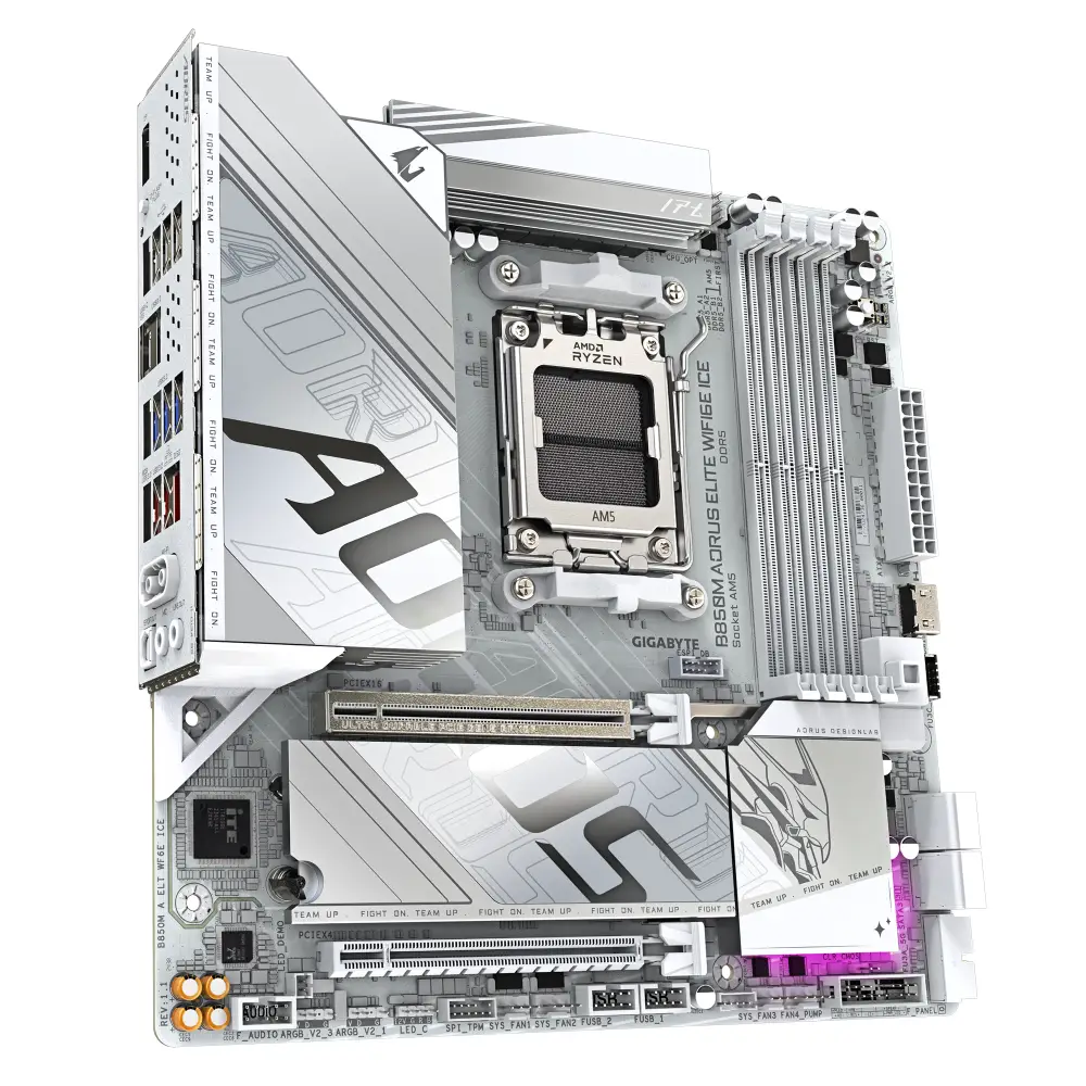 Дънна платка Gigabyte B850M AORUS ELITE WIF6E ICE 