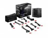 Захранване MSI MPG A750GN PCIE5 750W 80 Plus Gold ATX 3.1, PCIe 5.1 PSU