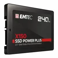 Диск SSD EMTEC X150 240GB 2.5" SATAIII 6Gb/s 3D NAND - ECSSD240GX150