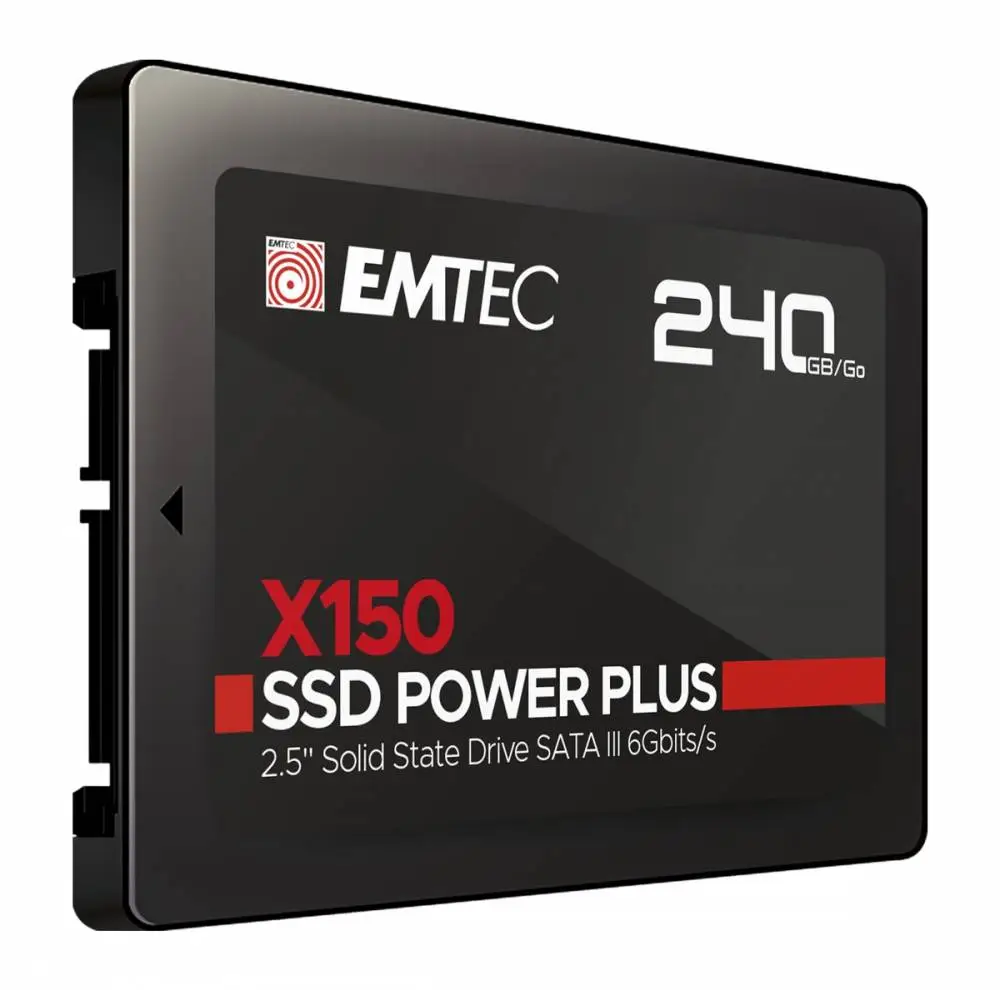 Диск SSD EMTEC X150 240GB 2.5" SATAIII 6Gb/s 3D NAND - ECSSD240GX150