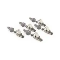 HAMA Комплект мрежови конектори, CAT 6a, 10 Gbit/s, екраниран, инсталиране без инструменти, 5 бр