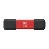 Външен SSD Silicon Power DS72 Red - 250GB