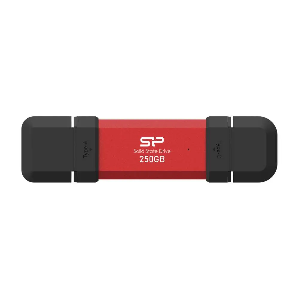 Външен SSD Silicon Power DS72 Red - 250GB