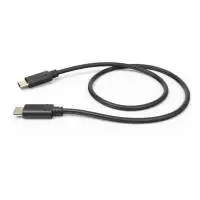 HAMA Кабел за зареждане, USB-C - USB-C, 0,5 м, черен