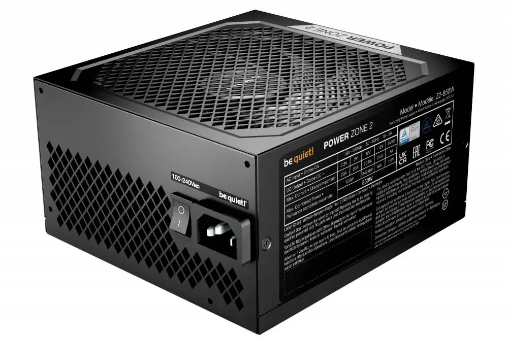 Захранване be quiet! POWER ZONE 2 850W 80 Plus Platinum ATX 3.1 PSU - BP007EU