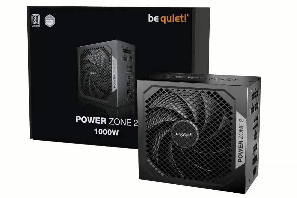 Захранване be quiet! POWER ZONE 2 1000W 80 Plus Platinum ATX 3.1 - BP008EU 