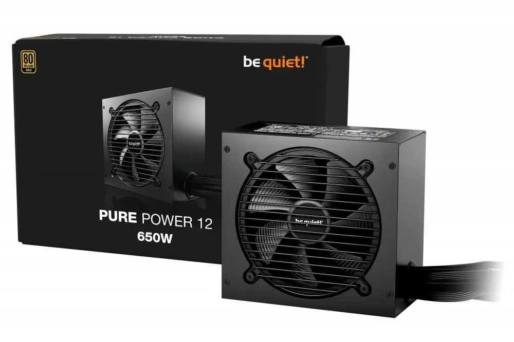 Захранване be quiet! PURE POWER 12 650W 80 Plus Gold ATX 3.1 PSU - BP002EU