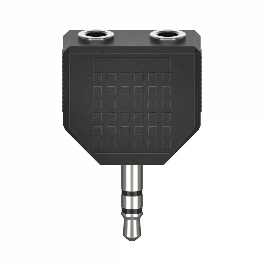 HАМА Аудио адаптер, 3.5 mm жак - 2 x 3.5 mm жак женско, стерео