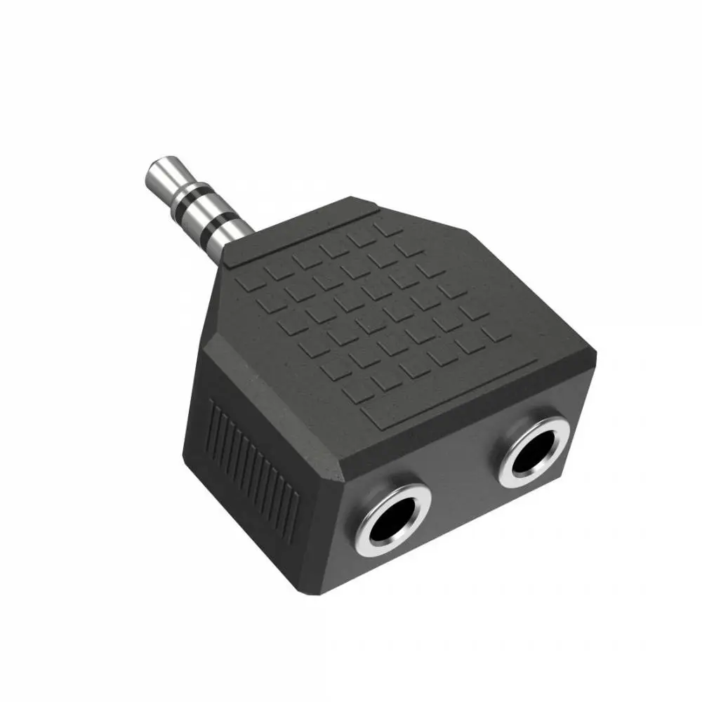 HАМА Аудио адаптер, 3.5 mm жак - 2 x 3.5 mm жак женско, стерео