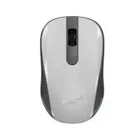 Genius безжина безшумна мишка Wireless Silent Mouse - NX-8008S White+Gray - Silent, 2.4GHz