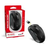 Genius безжина безшумна мишка Wireless Silent Mouse - NX-8008S Black - Silent, 2.4GHz