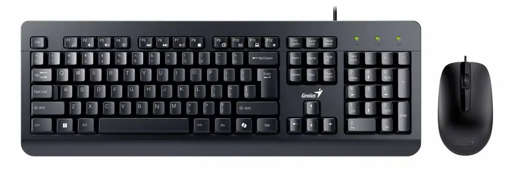Genius клавиатура и мишка Keyboard and Mouse - KM-160 Black - AI, BG, USB
