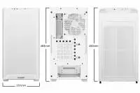Кутия be quiet! Pure Base 501 LX White Case ATX - BGW79