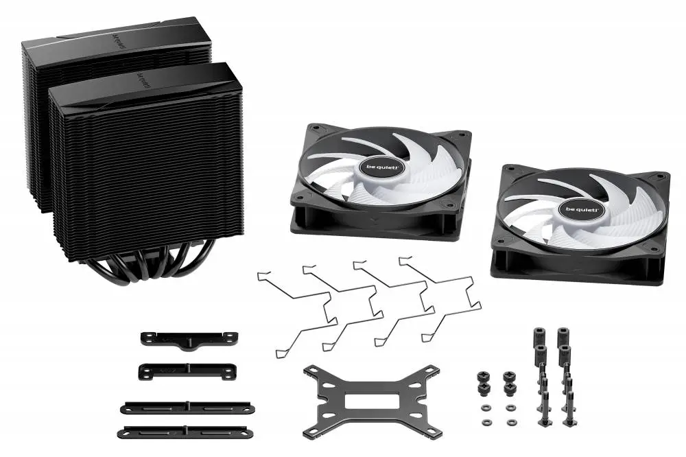 Охладител за процесор be quiet! Pure Rock Pro 3 LX Black Dual-Tower CPU Cooler - BK043
