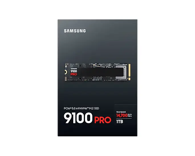 Диск SSD SAMSUNG 9100 PRO 4TB М.2 2280 NVMe PCIe 5.0 x4 - MZ-VAP4T0BW