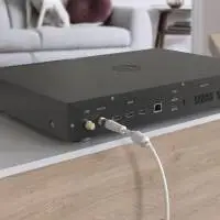 HAMA Коаксиален антенен кабел, позлатен, 1,5 м, 100 dB