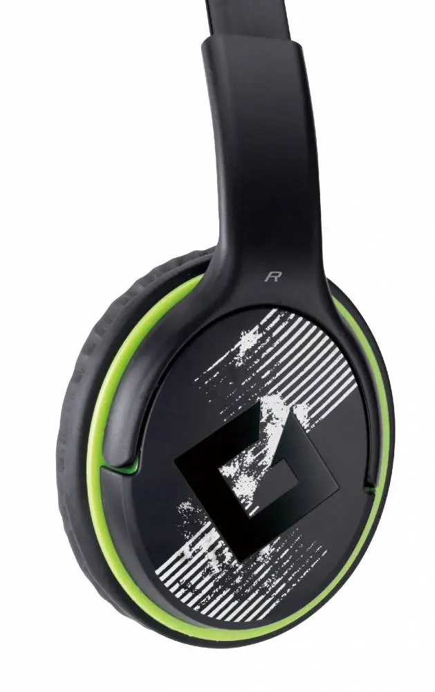 Genius слушалки с микрофон Headset HS-400A - 3.5 mm, Mic, Black/Green