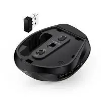 Genius безжина безшумна мишка Wireless Silent Mouse Ergo 9000S - Silent, Bluetooth, 2.4G, Black