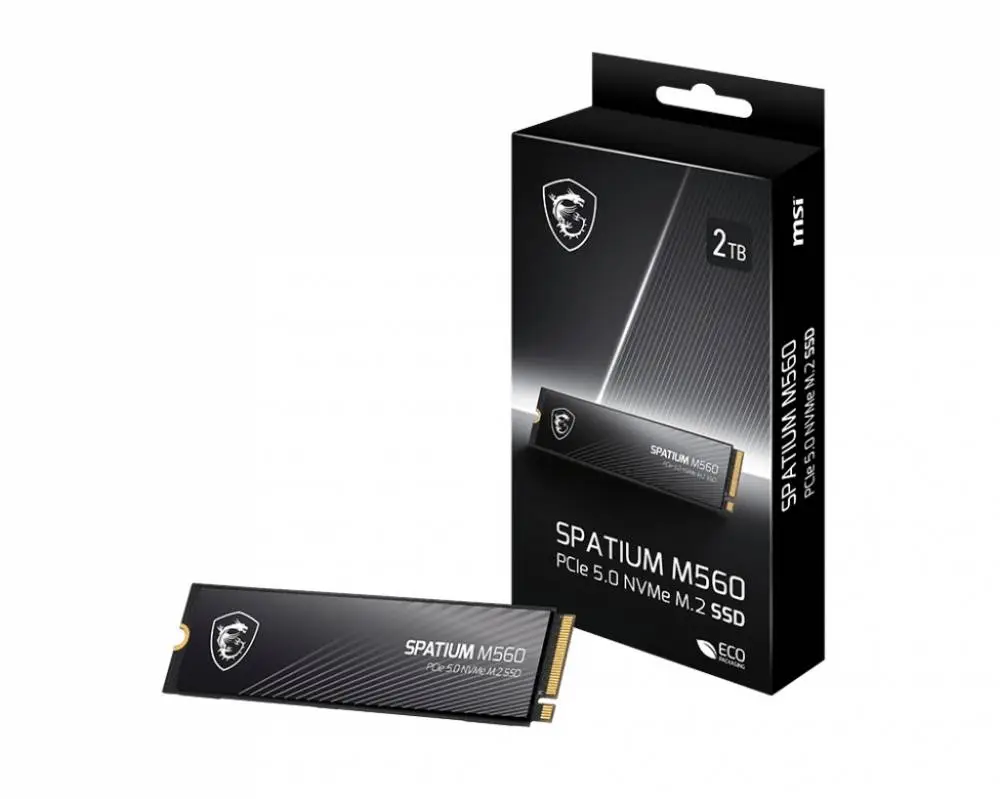 Диск SSD MSI SPATIUM M560 2TB M.2 2280 NVMe PCIe 5.0 - S78-440Q940-P83