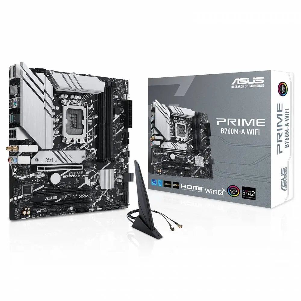 Дънна платка ASUS PRIME B760M-A WIFI - 90MB1EL0-M1EAY0