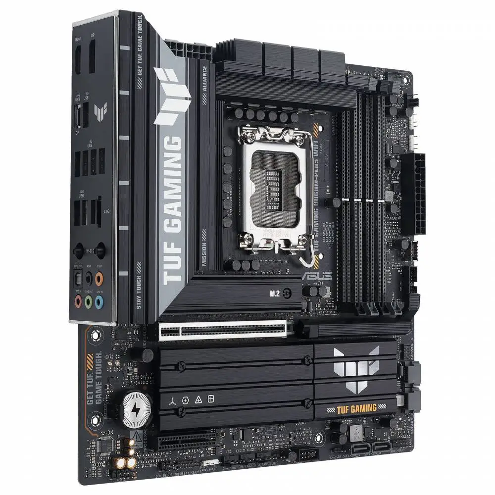 Дънна платка ASUS TUF GAMING B860M-PLUS WIFI LGA1851 - 90MB1JV0-M0EAY0