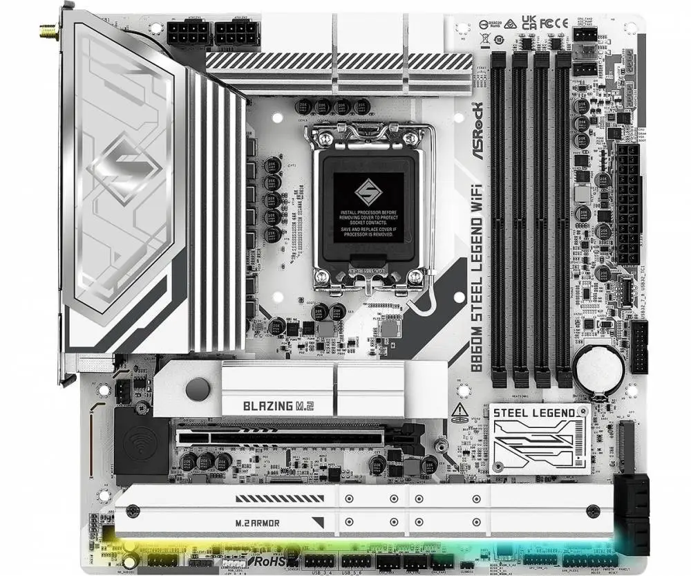 Дънна платка Asrock B860M Steel Legend WiFi LGA1851