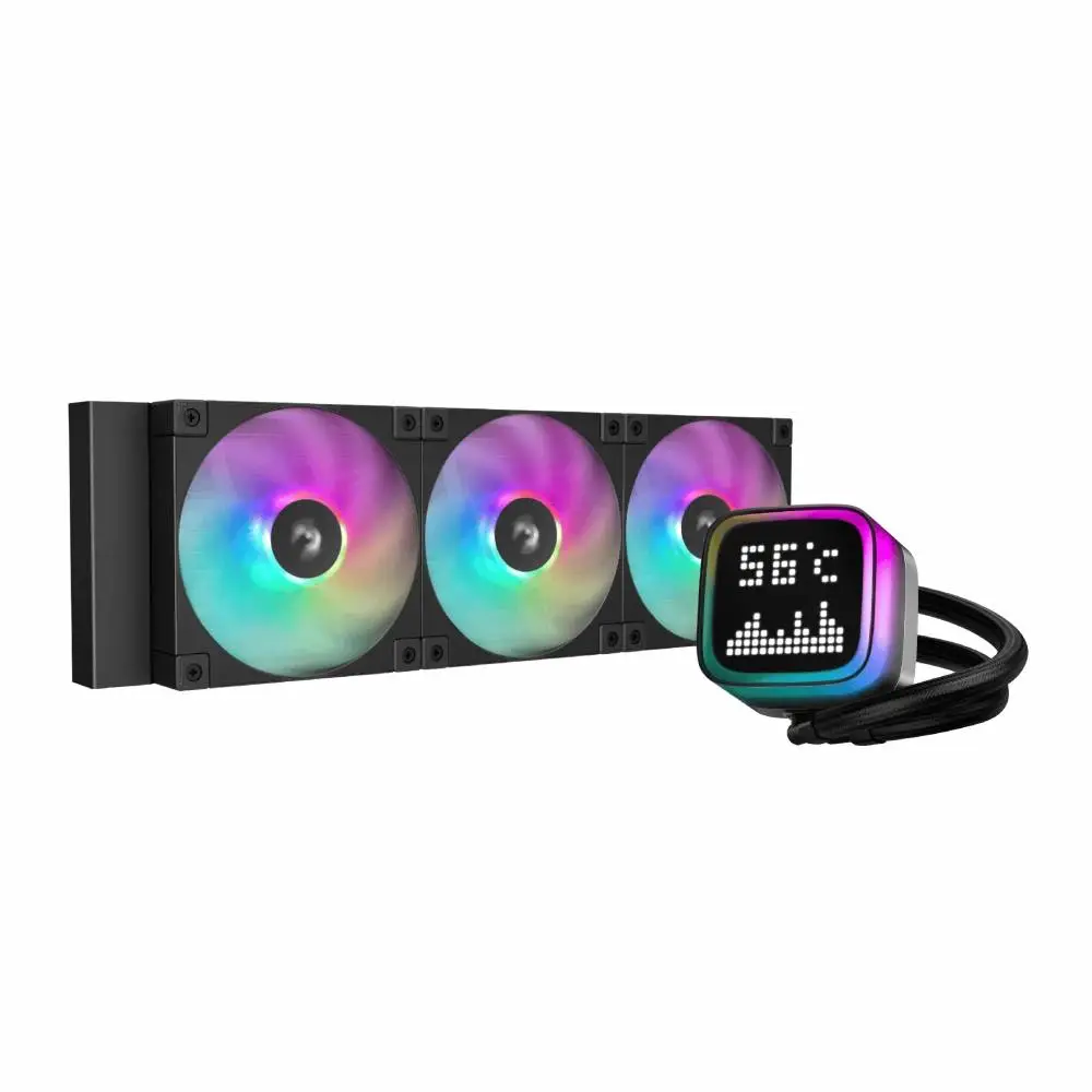 Водно охлаждане DeepCool LP360 Water Cooling LCD Screen ARGB