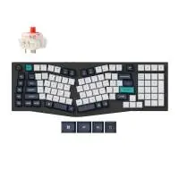 Механична клавиатура Keychron Q13 Max Carbon Black - Wireless, Jupiter Red