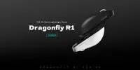 Геймъркса мишка VXE Dragonfly R1 SE+ - Huano Blue Glow V2, White