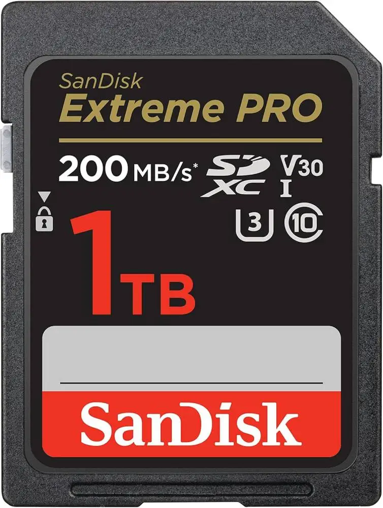 Карта памет SanDisk Extreme PRO 1TB SDXC Memory Card + 2 years Rescue PRO Deluxe - SDSDXXD-1T00-GN4IN