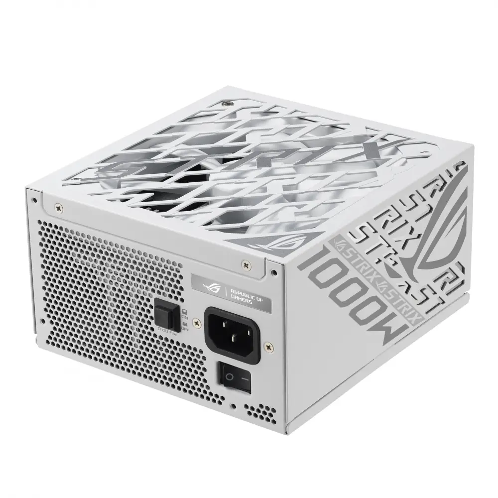 Захранване ASUS ROG STRIX 1000W White Edition 80 Plus Platinum, ATX 3.1,PCIe 5.1, Fully Modular